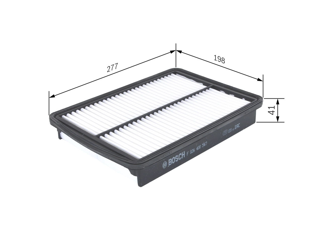 BOSCH F 026 400 547 Filtru aer