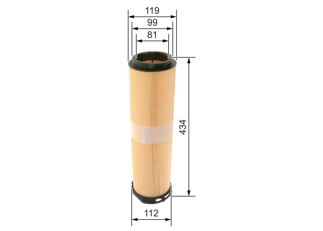 BOSCH 1 457 433 333 Filtru aer