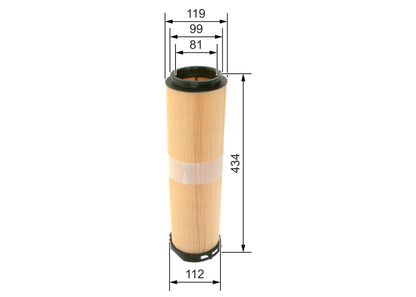BOSCH 1 457 433 333 Filtru aer
