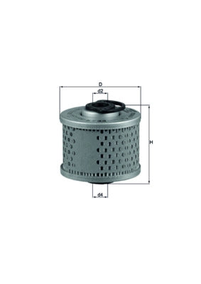 MAHLE KX 34 Filtru combustibil