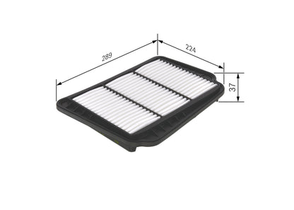 BOSCH F 026 400 163 Filtru aer