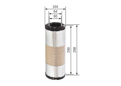 BOSCH F 026 400 320 Filtru aer