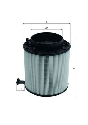 MAHLE LX 2091D Filtru aer