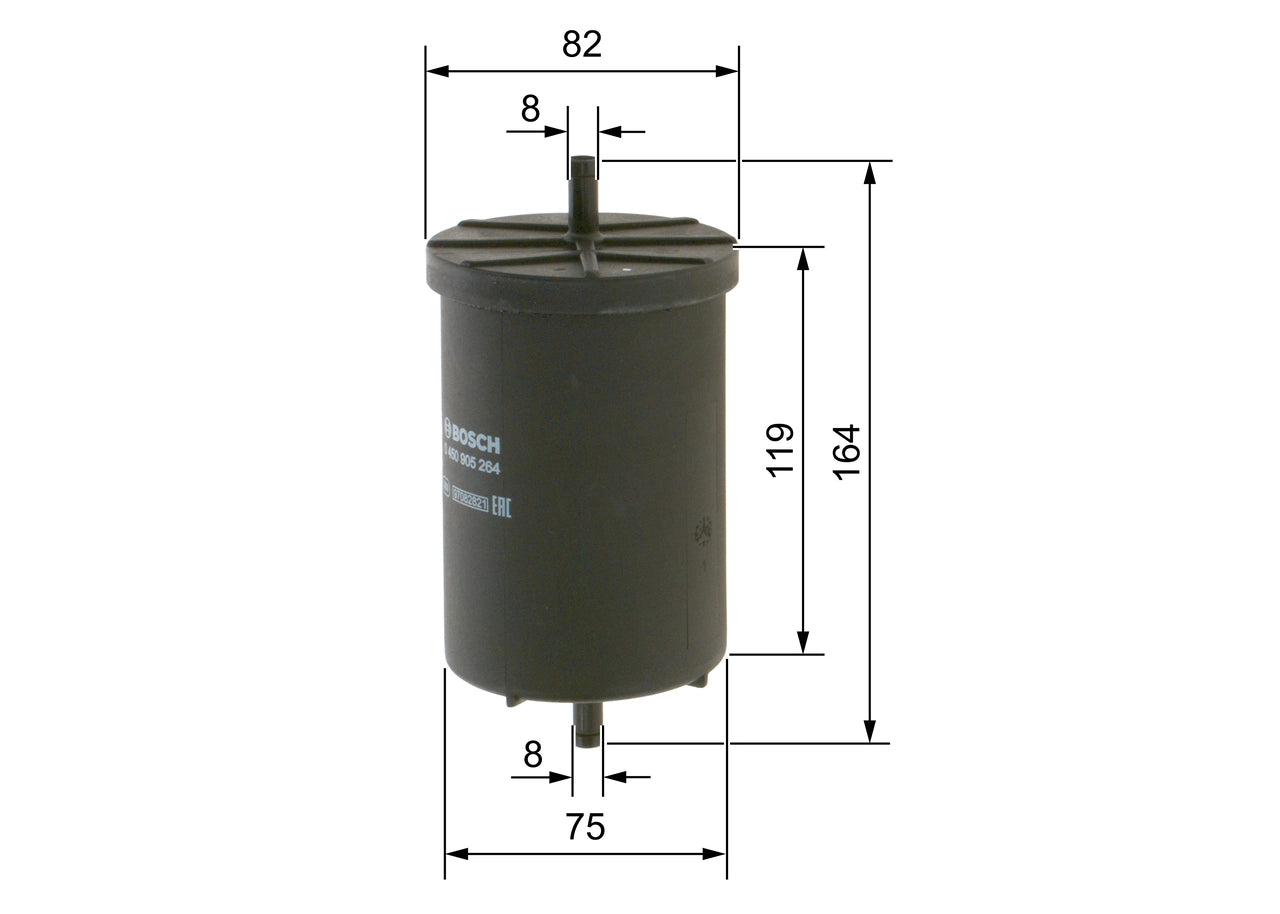 BOSCH 0 450 905 264 Filtru combustibil
