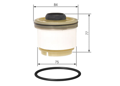 BOSCH F 026 402 115 Filtru combustibil