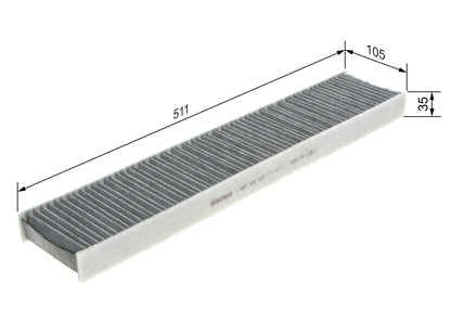 BOSCH 1 987 432 373 Filtru, aer habitaclu