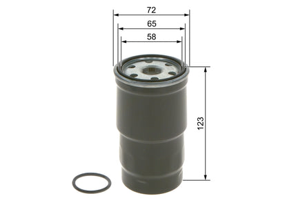 BOSCH 1 457 434 440 Filtru combustibil
