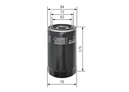 BOSCH F 026 407 129 Filtru ulei