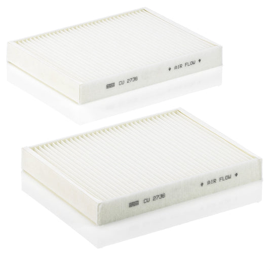 MANN-FILTER CU 2736-2 Filtru, aer habitaclu