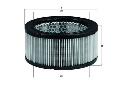 MAHLE LX 213 Filtru aer