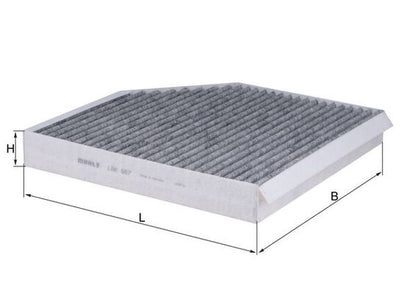 MAHLE LAK 667 Filtru, aer habitaclu