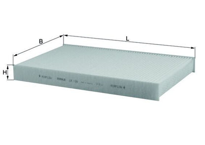 MAHLE LA 138 Filtru, aer habitaclu