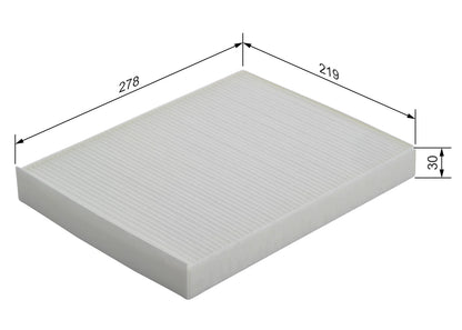 BOSCH 1 987 432 114 Filtru, aer habitaclu