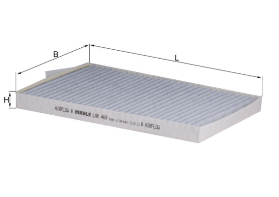 MAHLE LAK 469 Filtru, aer habitaclu
