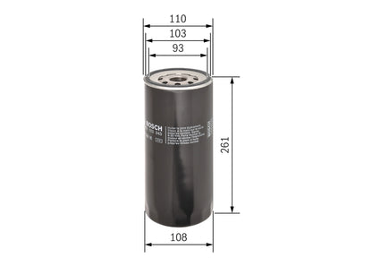BOSCH 0 451 103 343 Filtru ulei