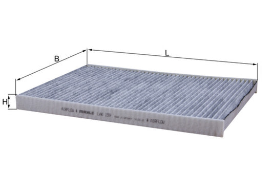 MAHLE LAK 159 Filtru, aer habitaclu