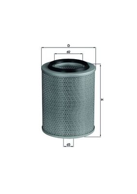 MAHLE LX 92 Filtru aer