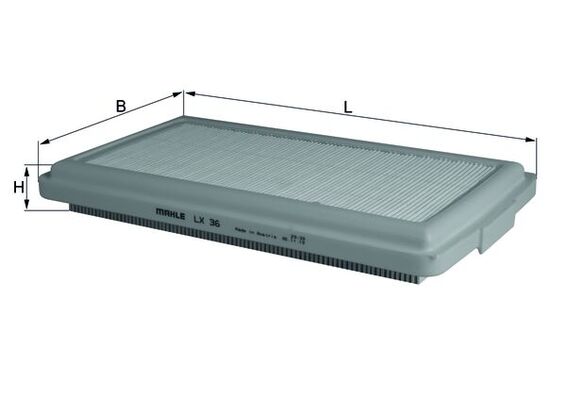 MAHLE LX 36 Filtru aer
