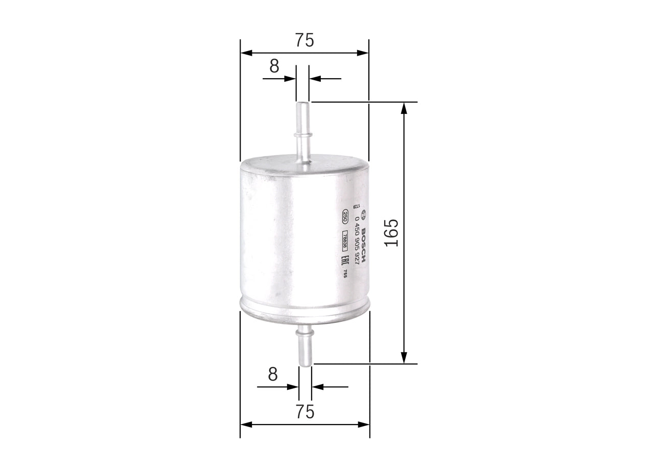 BOSCH 0 450 905 927 Filtru combustibil