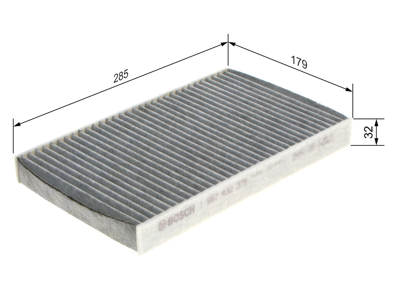 BOSCH 1 987 432 379 Filtru, aer habitaclu