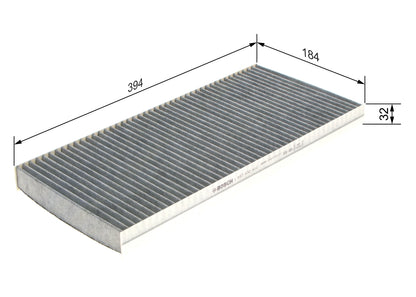 BOSCH 1 987 432 410 Filtru, aer habitaclu