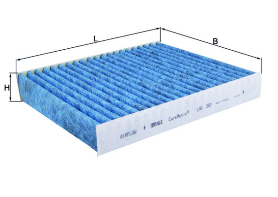 MAHLE LAO 293 Filtru, aer habitaclu