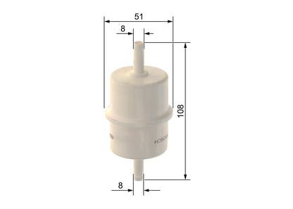 BOSCH F 026 402 351 Filtru combustibil