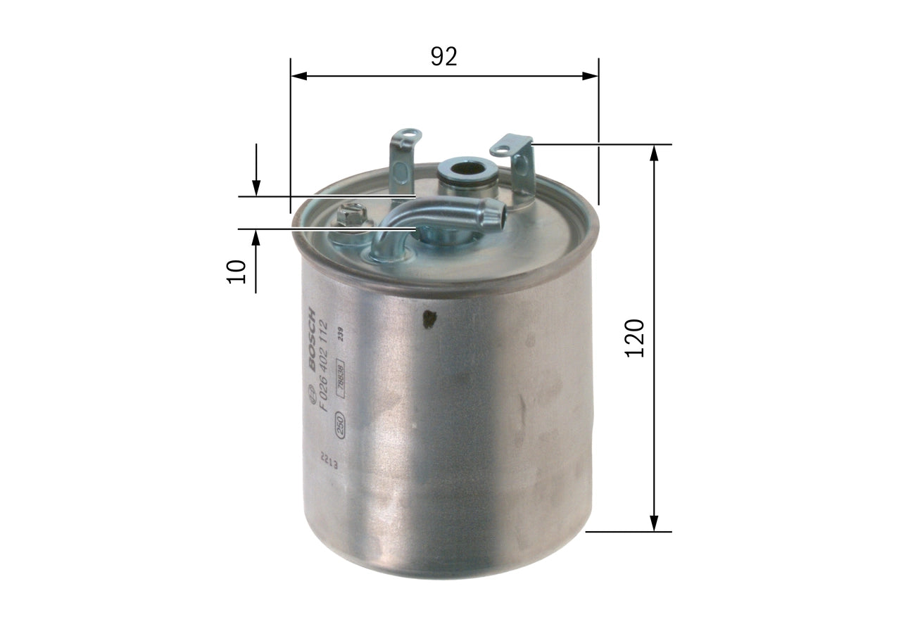 BOSCH F 026 402 112 Filtru combustibil