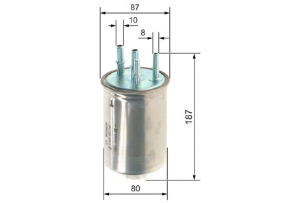 BOSCH F 026 402 740 Filtru combustibil