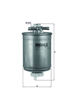 MAHLE KL 103 Filtru combustibil