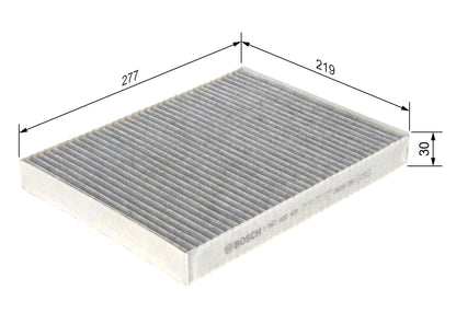 BOSCH 1 987 432 431 Filtru, aer habitaclu