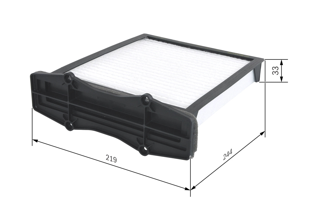 BOSCH 1 987 432 116 Filtru, aer habitaclu