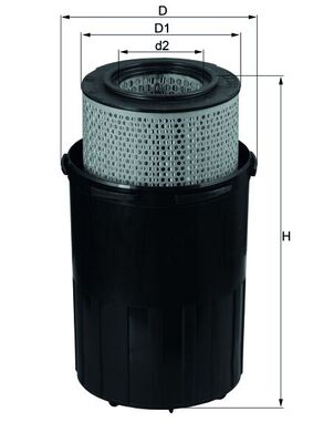 MAHLE LX 388 Filtru aer