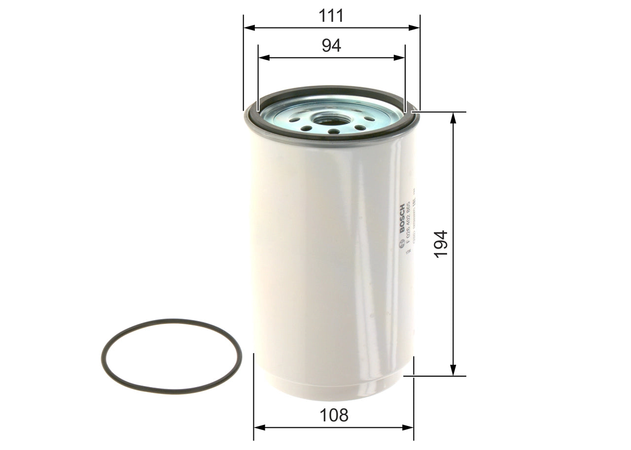 BOSCH F 026 402 865 Filtru combustibil