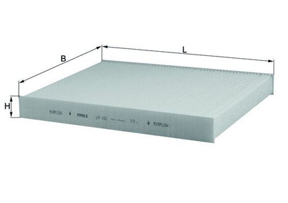 MAHLE LA 182 Filtru, aer habitaclu