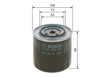 BOSCH 0 451 203 223 Filtru ulei