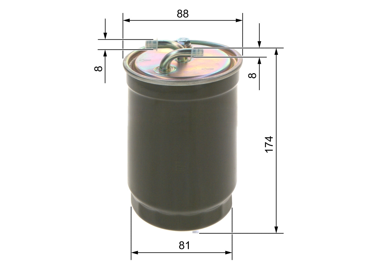 BOSCH 0 450 906 172 Filtru combustibil