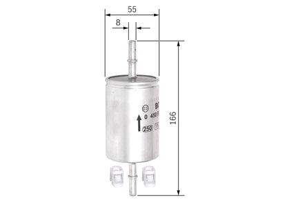 BOSCH 0 450 905 316 Filtru combustibil