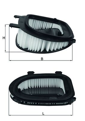 MAHLE LX 3541 Filtru aer