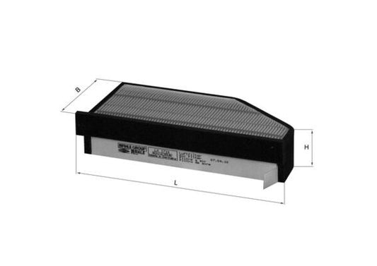 MAHLE LX 1710 Filtru aer