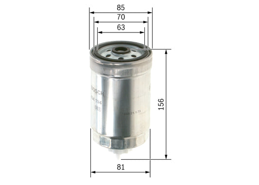 BOSCH 1 457 434 194 Filtru combustibil