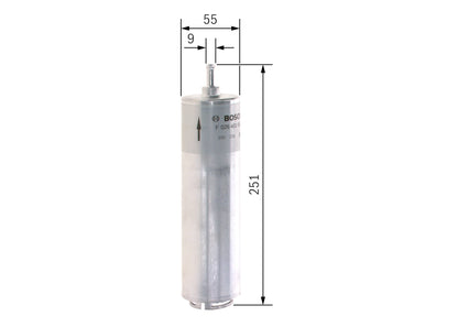 BOSCH F 026 402 085 Filtru combustibil