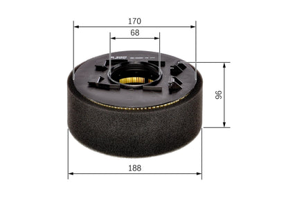 BOSCH F 026 400 462 Filtru aer