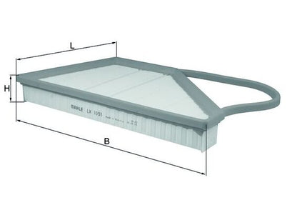 MAHLE LX 1091 Filtru aer