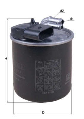 MAHLE KL 914 Filtru combustibil