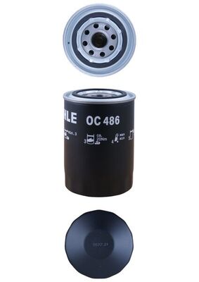 MAHLE OC 486 Filtru ulei
