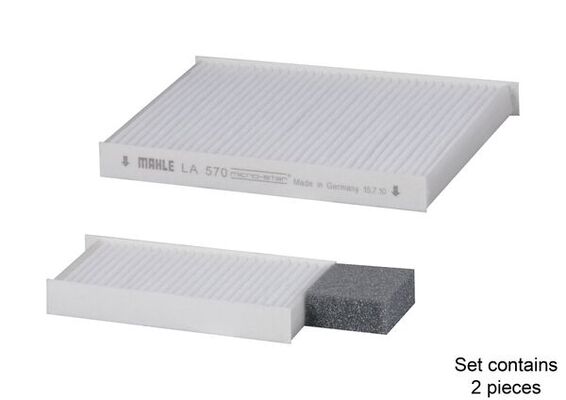 MAHLE LA 570/S Filtru, aer habitaclu
