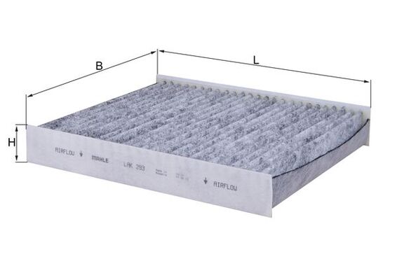 MAHLE LAK 293 Filtru, aer habitaclu