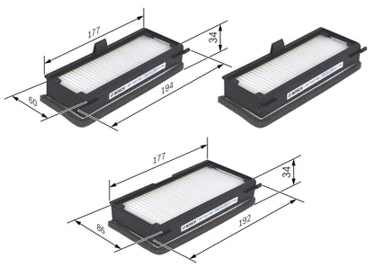 BOSCH 1 987 432 060 Filtru, aer habitaclu